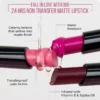Insight 24 Hrs Non-Transfer Matte Lipstick (shed 08 stay basic)