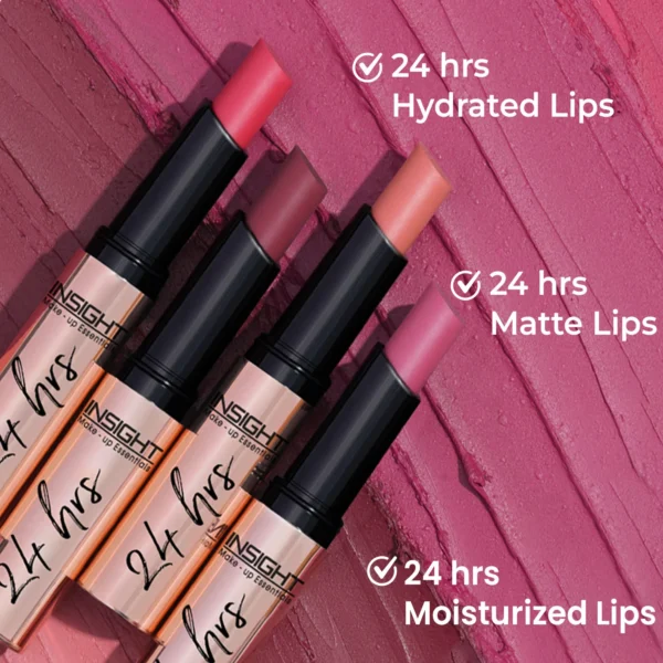 Insight 24 Hrs Non-Transfer Matte Lipstick (shed 08 stay basic)