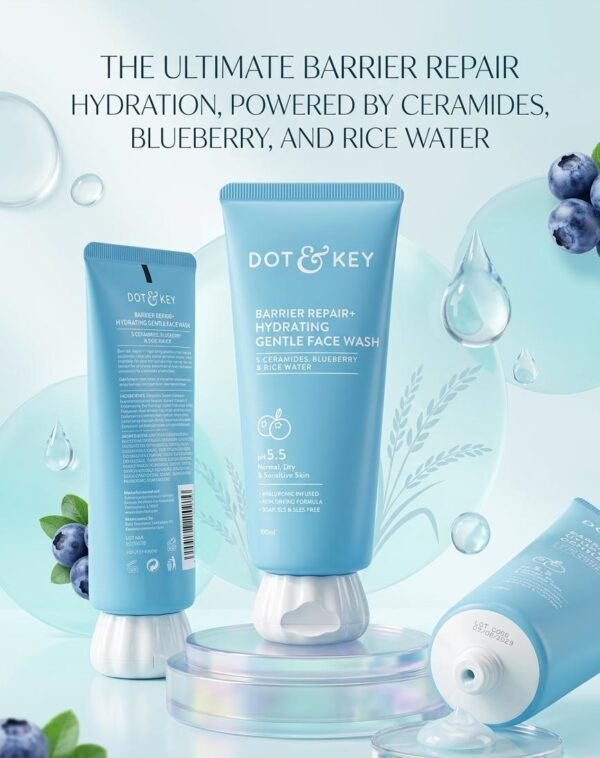HYDRATING GENTAL FACE WASH (DOT & KEY)