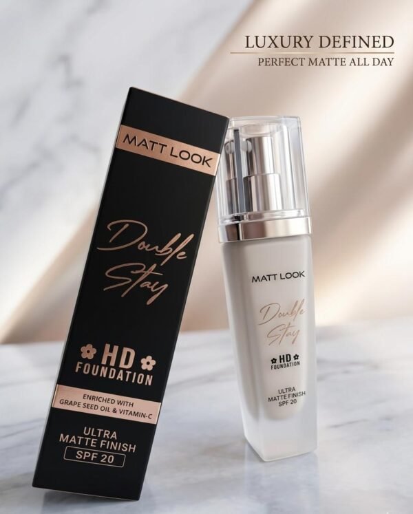 MATT LOOK DUBBLE STAY HD FOUNDATION