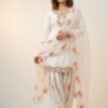 Premium WHITE FARSHI Salwar Suit Set