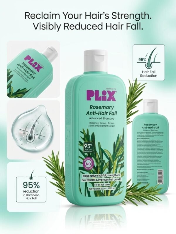ROSEMARY ANTI-HAIR FALL ADVANCED SHAMPOO