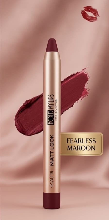 LIPSTICK (FEARLESS MAROON 08) MATT LOOK