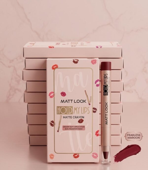 LIPSTICK (FEARLESS MAROON 08) MATT LOOK