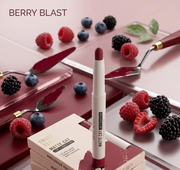 BERRYBLAST 14 LIPSTICK MATTE CAT LIP CRAYON