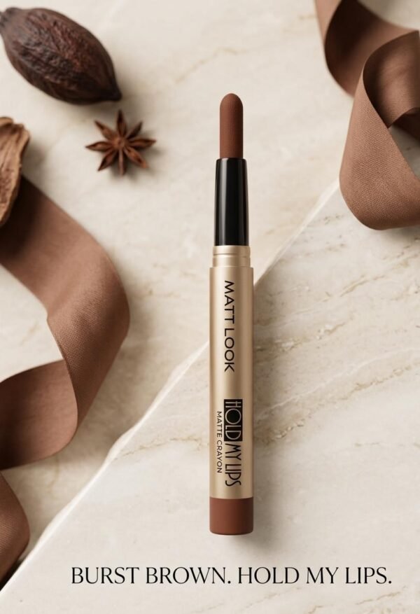 WhatsApp Image 2026-06-12 at 2.21.08 AM BURST BROWN NO 20 LIPSTICK MATT LOOK