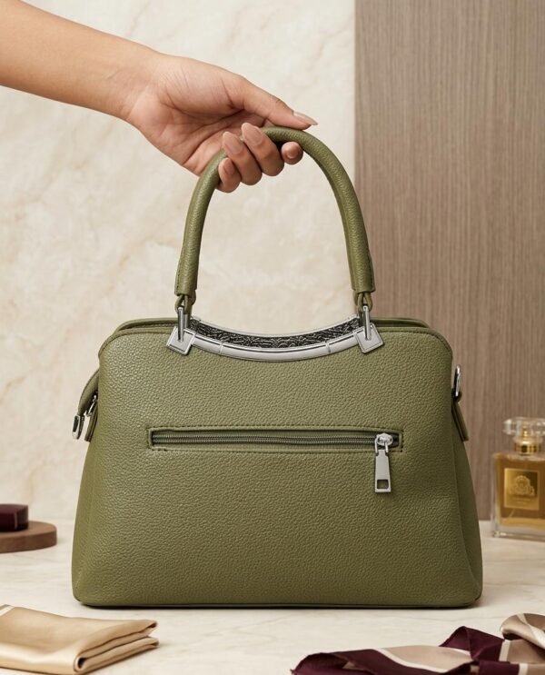 The Heritage Satchel – Olive Green SILLING BAG