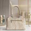 The Luxe Marble-Texture Handbag