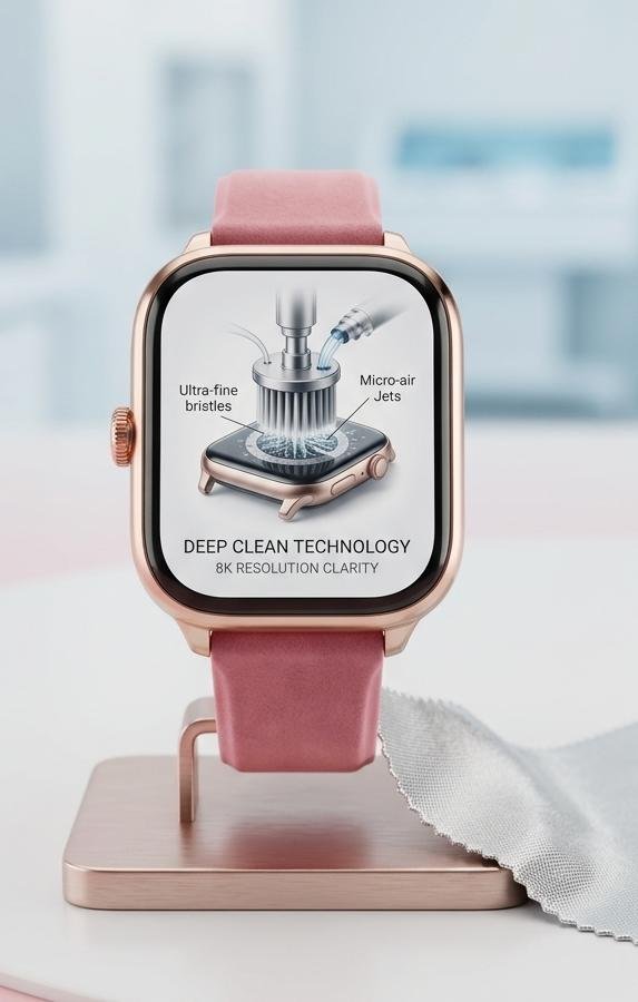 LAXASFIT H9 Pro Max Smart Watch (PINK)