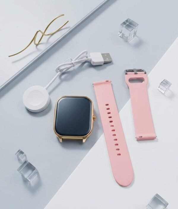 LAXASFIT H9 Pro Max Smart Watch (PINK)