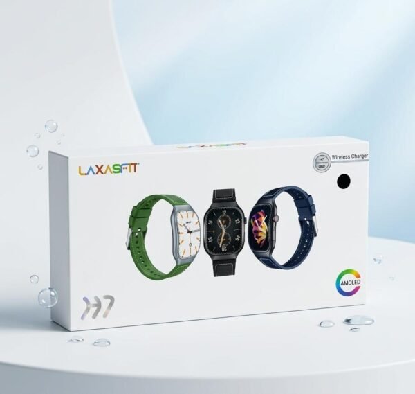 Laxasfit Smartwatch (Classic Black Edition)