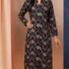 Elegant Floral Cotton Loungewear Suit Set
