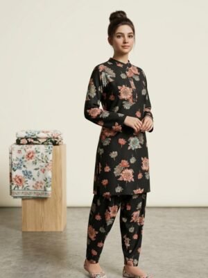 WhatsApp Image 2026-06-13 at 9.50.56 PM Floral Cotton Loungewear Suit Set