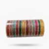 RAINDROP GLASS Bangle SET MULTI-COLOR 2.6
