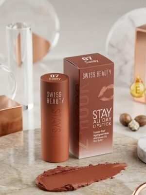 Swiss Beauty Stay All Day Lipstick – 07 Sassy