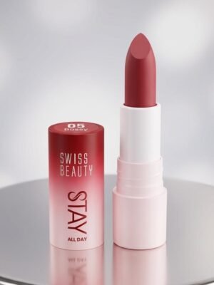 Swiss Beauty Stay All Day Lipstick – 05 bossy