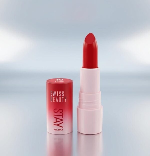 Swiss Beauty Stay All Day Lipstick – 10 foxy