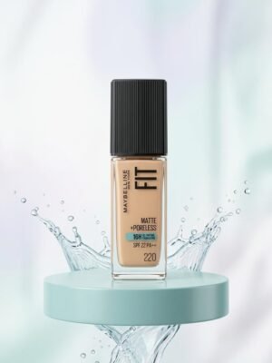 Maybelline New York Fit Me Matte + Poreless Foundation (Shade 220)