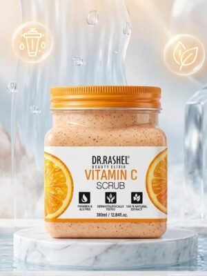 WhatsApp Image 2026-06-17 at 3.27.48 AM (1) Dr. Rashel Vitamin C Scrub – Reveal Your Natural Glow