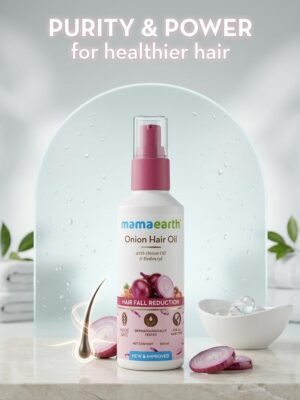 Mamaearth Onion Hair Oil (with Onion Oil & Redensyl)
