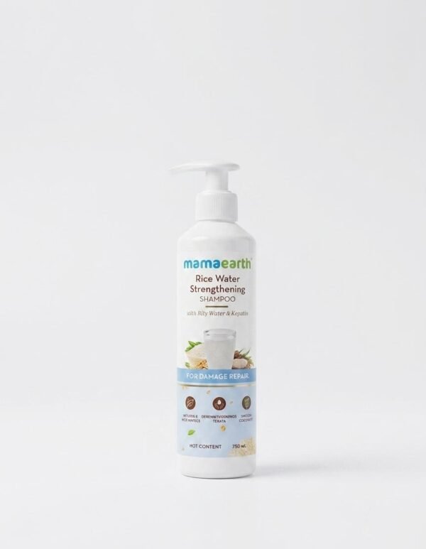 Mamaearth Rice Water Strengthening Shampoo