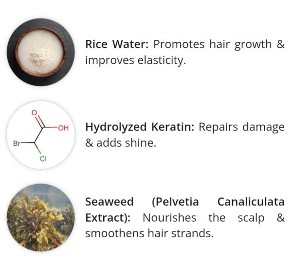 Mamaearth Rice Water Strengthening Shampoo
