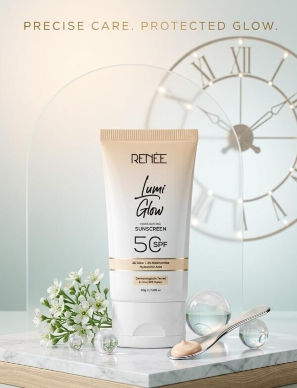 RENEE Lumi Glow Highlighting Sunscreen SPF 50