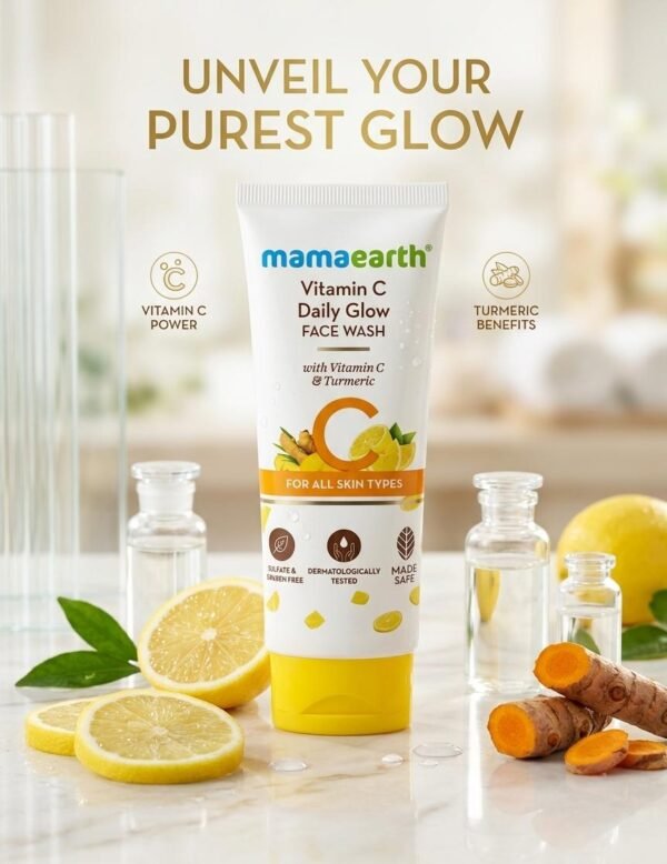 Mamaearth Vitamin C Daily Glow Face Wash