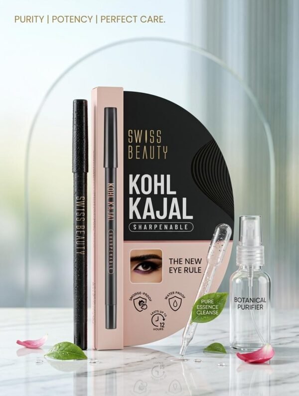 Swiss Beauty Kohl Kajal (Sharpenable)