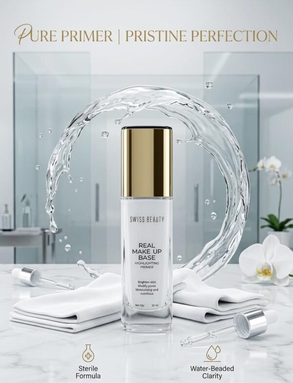 Swiss Beauty Real Make Up Base Highlighting Primer GOLDENT TINT 02