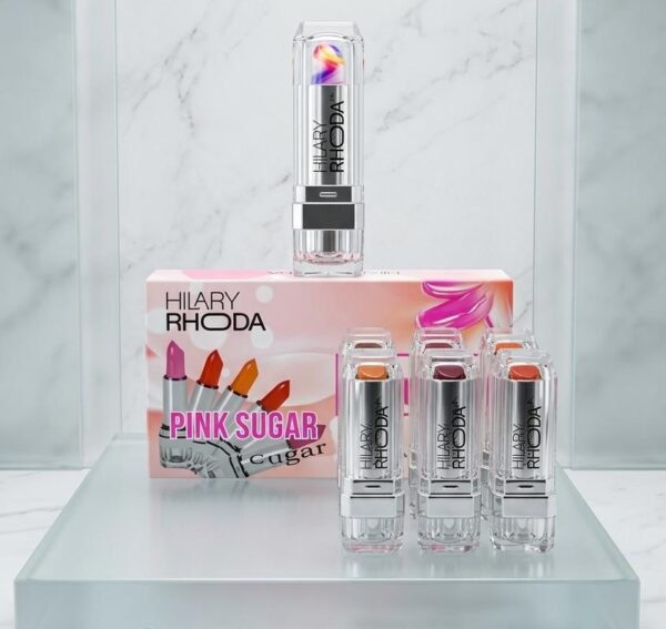 Hilary Rhoda Pink Sugar Colour Change Lipstick