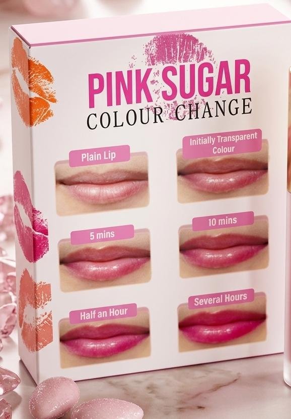 Hilary Rhoda Pink Sugar Colour Change Lipstick