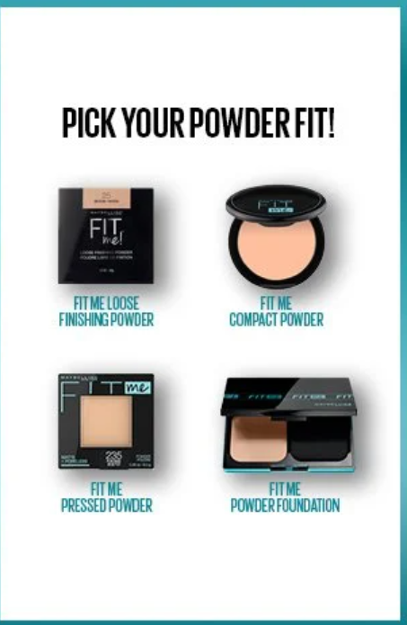 Fit Me Matte + Poreless Compact Powder 220