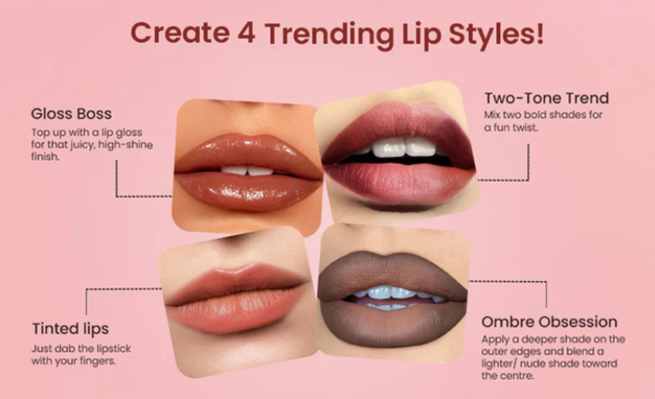 Swiss Beauty Stay All Day Lipstick – 10 foxy